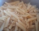 Foto del paso 6 de la receta: Macarrones al horno con salchicha y calabacín