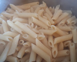 Foto del paso 6 de la receta: Macarrones al horno con salchicha y calabacín
