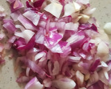 A picture of step 3 of Ẹfọ riro.