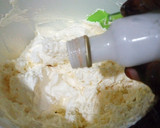 A picture of step 2 of Whipped Shortbread Cookies.