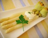 Foto del paso 7 de la receta Espárragos con mayonesa en aperitivo