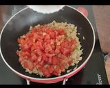 A picture of step 5 of Spicy Tawa pulao.