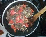 A picture of step 3 of Beef stew and pasta Linguine.