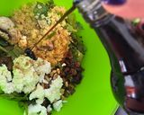 A picture of step 4 of Kitchen raid Bulgur, spinach and ricotta weekend salad.