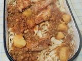 Fideos Caseros con Harina común y Huevos