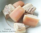 รูปขั้นตอนการทำที่ 2 ของ หมูฮ่อง/หมูสามชั้นต้มซีอิ้ว #ทำขายรวย