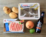 英式炸魚薯條拼盤的食譜步驟1照片