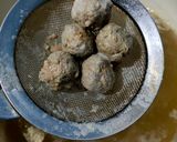 Foto langkah ke 3 dari resep Bakso Tanpa Tepung. Lowcarb/Debm/Keto.