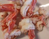 A picture of step 2 of Prawn cocktail starter.
