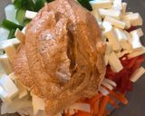 A picture of step 5 of Stuffed Tandoori Besan Chilla.