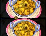 A picture of step 3 of Dhaba Style Aloo Palak/Dhaba Style Potato Spinach.