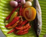 Foto langkah ke 1 dari resep Oseng daun pepaya ikan asin.