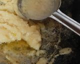 A picture of step 5 of Moong Dal Halwa.