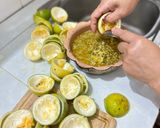 Hình bước làm 1 của món Chanh dây sên đường