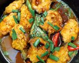 Hình bước làm 4 của món Cá trê kho cà ri siêu ngon siêu hao cơm