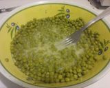 Une image de l'étape 1 de Galette de petit-pois.