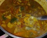 A picture of step 6 of Shrimps sauce.