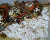 Foto del paso 5 de la receta: Pescado con vegetales
