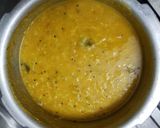 A picture of step 4 of Banana Stem Dal.