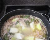 A picture of step 2 of Winter Chicken Soup with Veges & Roast Butternut in oven.
