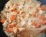 Foto del paso 6 de la receta: Salteado cremoso de pollo y verduras