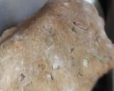 A picture of step 5 of Jowar-Bajri Thalipeeth.
