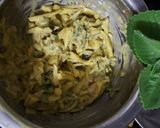 A picture of step 3 of Ajwaain Keiry Kanda Bhajji.