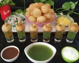 गोलगप्पे/पानी पूरी (Golgappe /pani puri recipe in hindi) रेसिपी चरण 8 फोटो