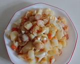 Foto del paso 2 de la receta: Ensalada de patata y gambones