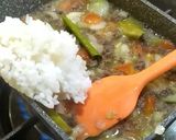 Foto langkah ke 2 dari resep Nasi Tim Kukus Daging Sayuran MPASI 9M+.