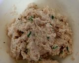 Hình bước làm 1 của món Bắp cải cuộn chả cá hấp