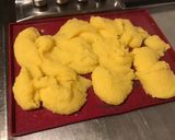 Une image de l'étape 5 de Roulé de polenta au jambon, cresson, emmental et pavot bleu.