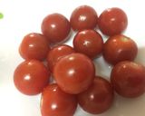 A picture of step 1 of Japanese Soy Mini Tomatoes.