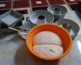 Foto langkah ke 2 dari resep Roti Polong Khas Arab (makannya dicolek2).