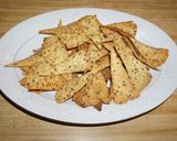 Foto del paso 3 de la receta: TORTILLAS CHIPS CON SEMILLAS DE LINAZA Y SÉSAMO. JON STYLE