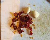 Spaghetti with garlic, oil and potato recipe step 1 photo