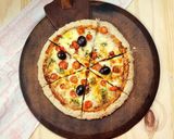 Foto del paso 4 de la receta: 🍕 Pizza de avena 🍕Receta viral #7 🍕