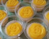 Foto langkah ke 4 dari resep Puding mawar.