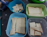 Foto langkah ke 4 dari resep Roti tawar setup vla keju.