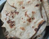 A picture of step 4 of Butter Wheat Naan.