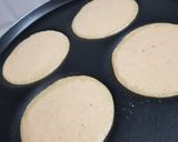 A picture of step 2 of Dal pancake.