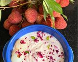 A picture of step 7 of Lychee Shrikhand.