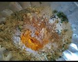 A picture of step 2 of Fenugreek kabab.