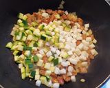 Une image de l'étape 4 de Porc Sauté à la Pâte de Soja Noire - Jajangmyeon.