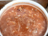 Calamares en salsa americana con cuscús