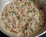 A picture of step 6 of Oats Upma.