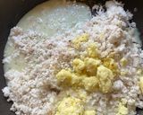 A picture of step 2 of Beetroot Bhapa Pithe.