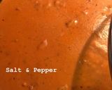 A picture of step 4 of Penne Rosa.