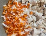 Foto del paso 1 de la receta: Guiso de arroz con pollo 🍲