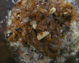 Foto del paso 2 de la receta: Albóndigas de berenjena y cebolla caramelizada